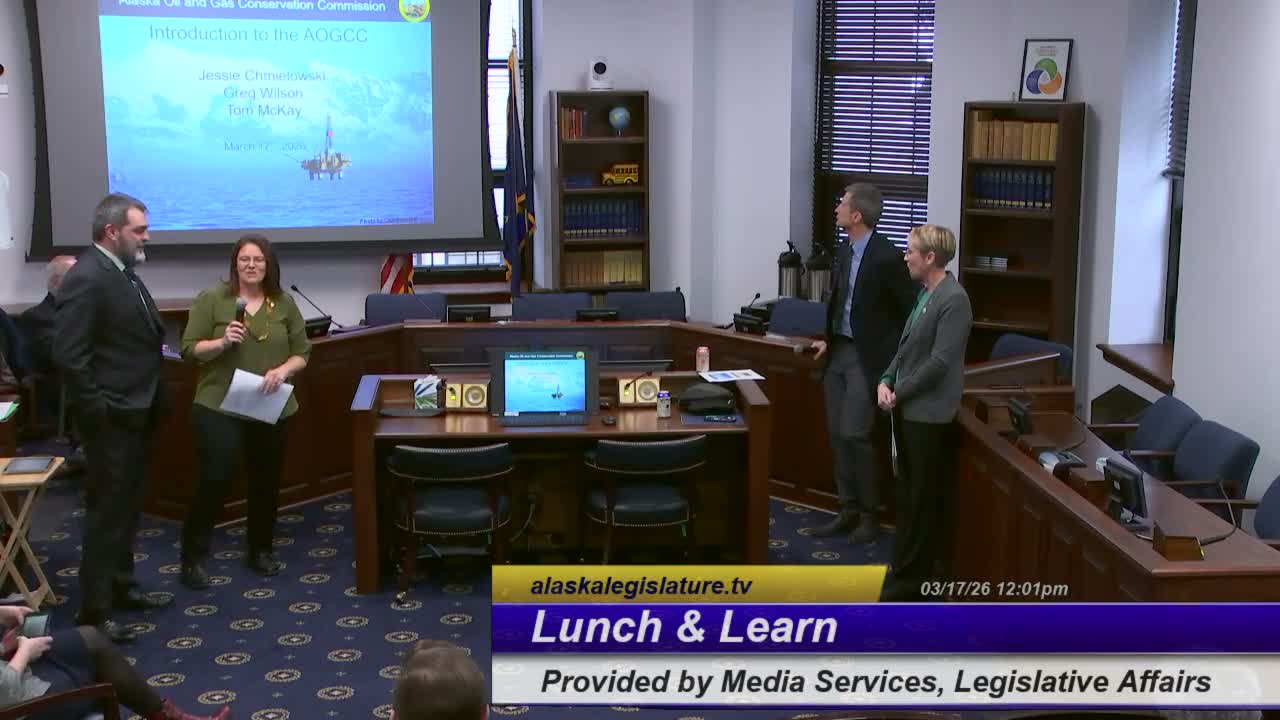 AOGCC commissioners outline oversight role, data upgrade and production outlook