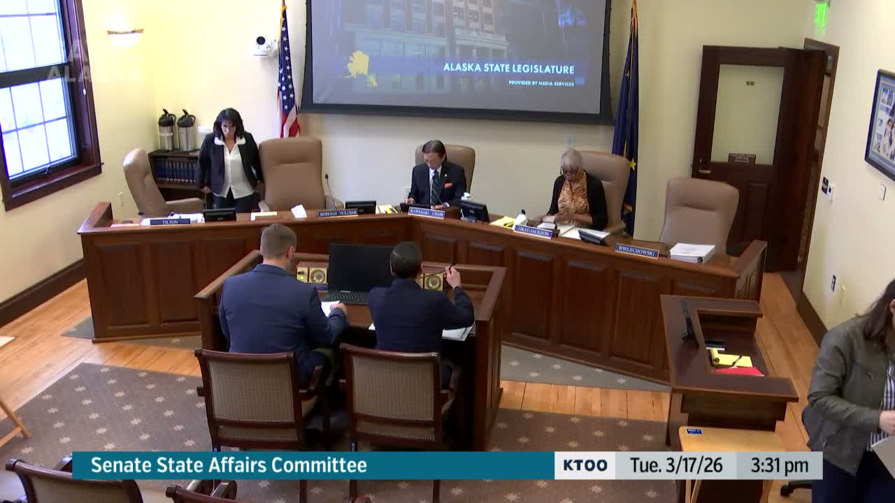 Senate State Affairs hears SB 270 to codify investigative grand juries as Alaskans urge repeal of court rule 6.1
