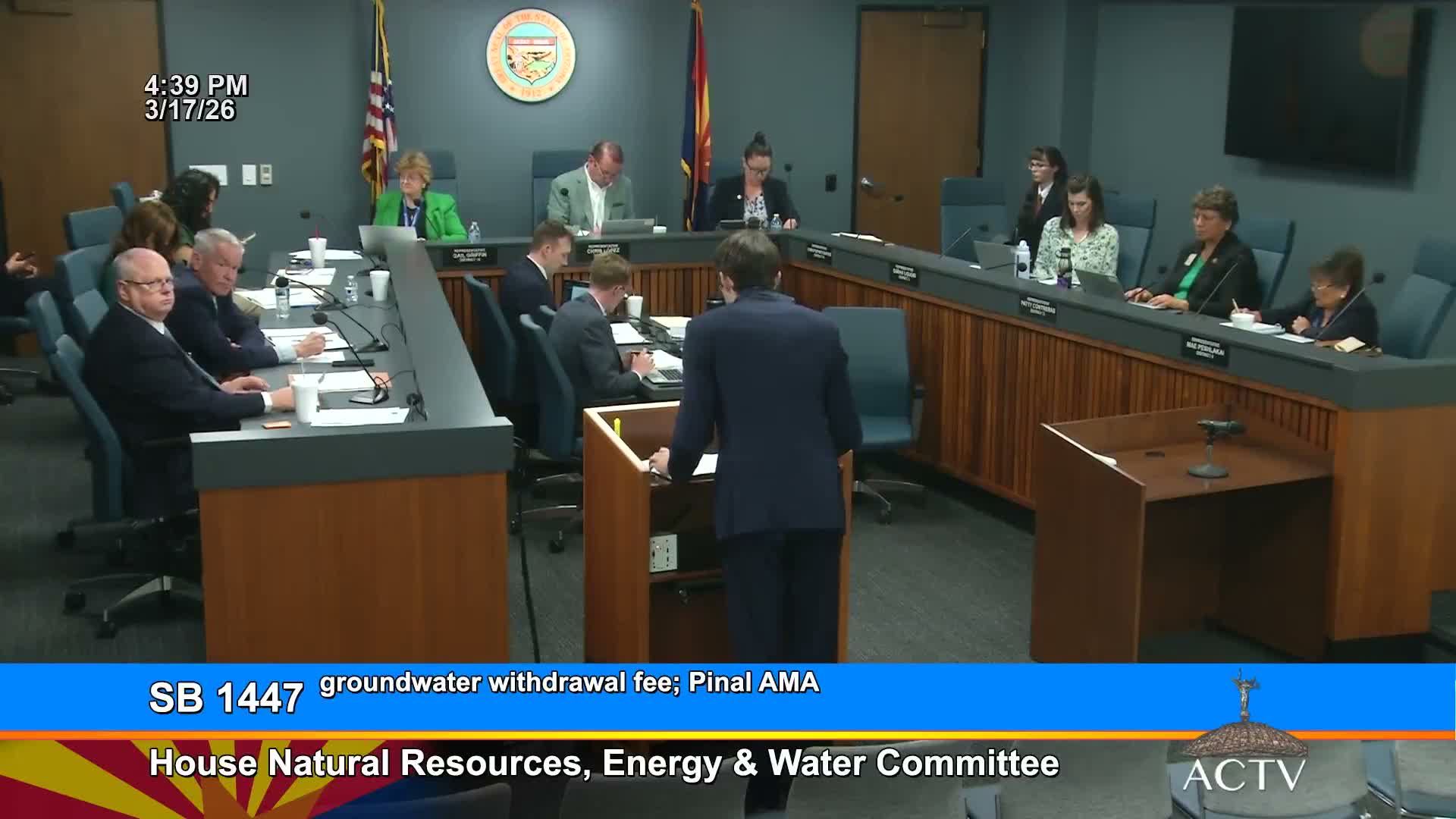 Committee backs extension of groundwater fee exemptions and fund deadlines for Pinal AMA