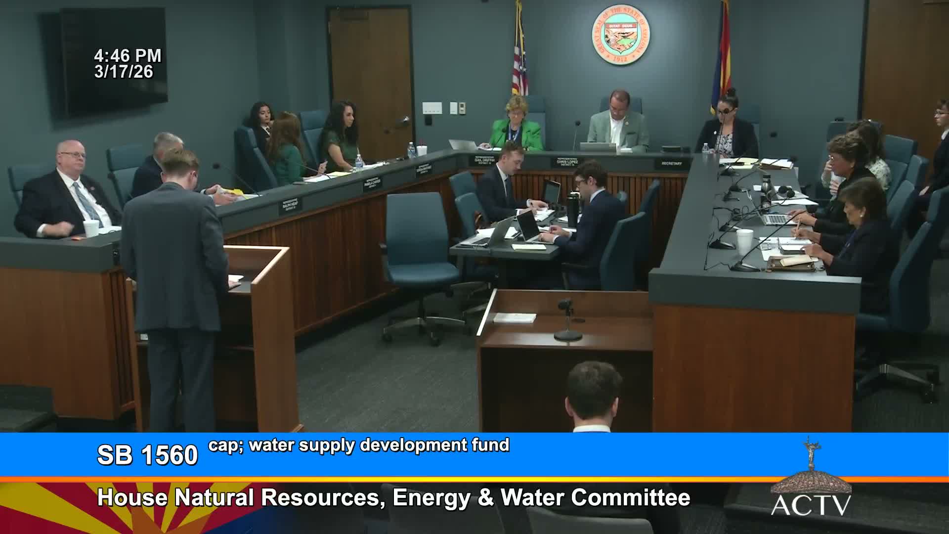 Committee advances bill to raise WIFA loan cap to finance larger rural water projects