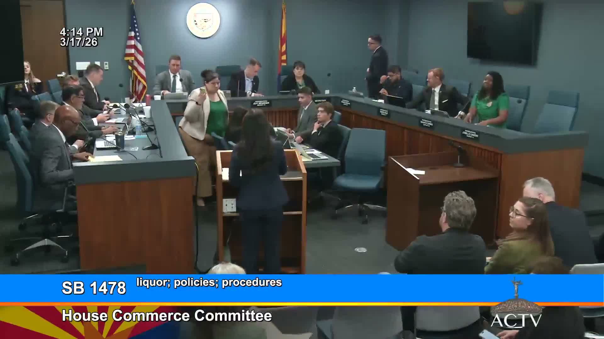 Commerce committee clears largely technical liquor bill crafted with industry