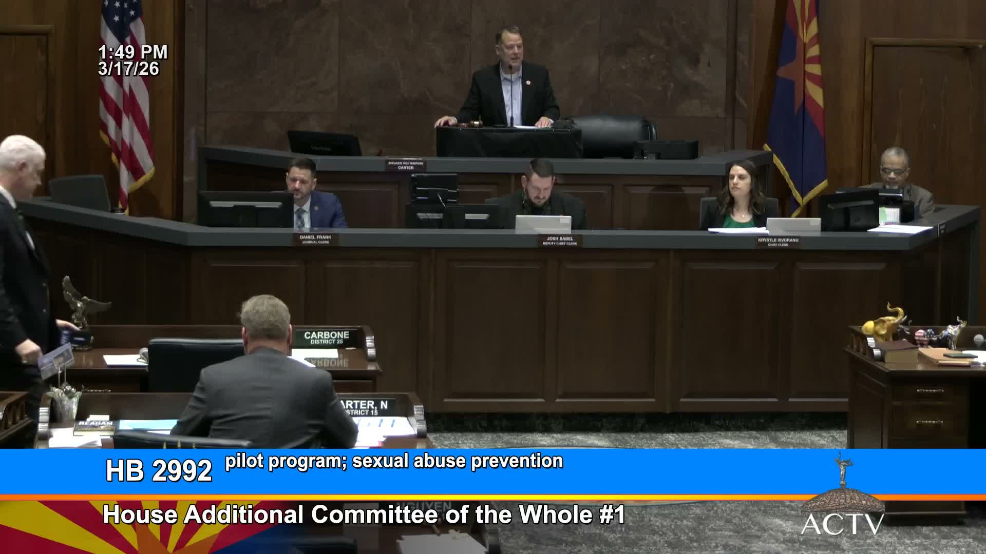 House passes HB2992 after heated debate over opt‑out pilot and classroom capacity