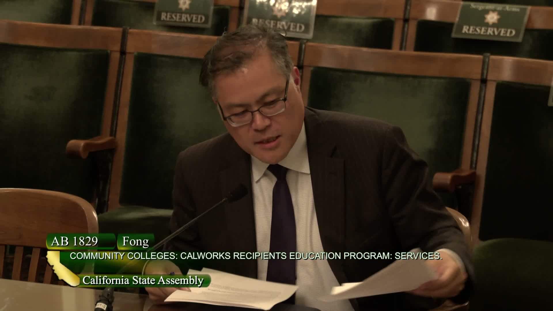 Committee approves bill to expand supports for CalWORKs student‑parents