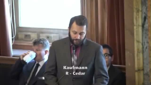 Speaker moves and House recesses until 12:30 after routine business