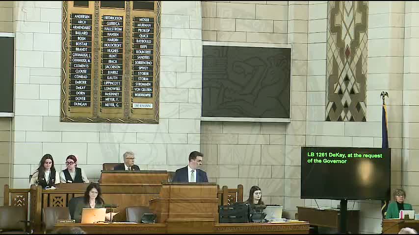 Heated debate in Nebraska Senate over bill to allow private generation for very large industrial loads