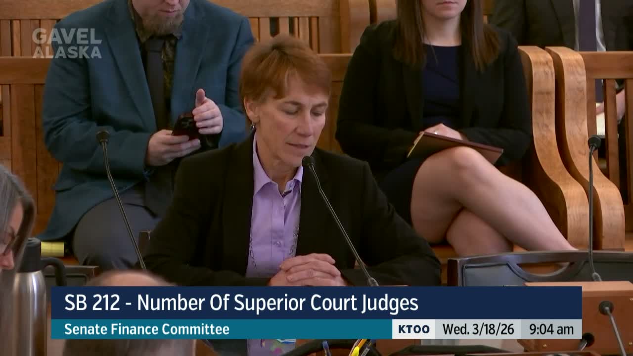 Court system asks Legislature to add a superior court judge in Palmer, citing heavy caseloads