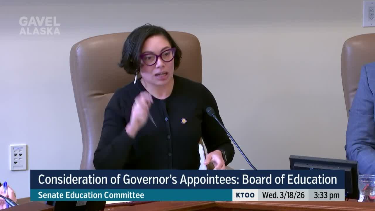 Senate Education Committee forwards three governor appointees to joint session