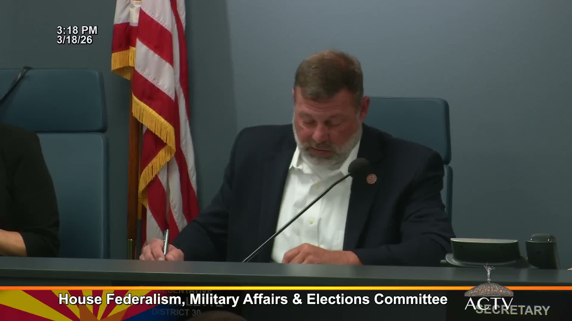 Committee advances bill to move primary to May; Clean Elections amendment draws negotiation