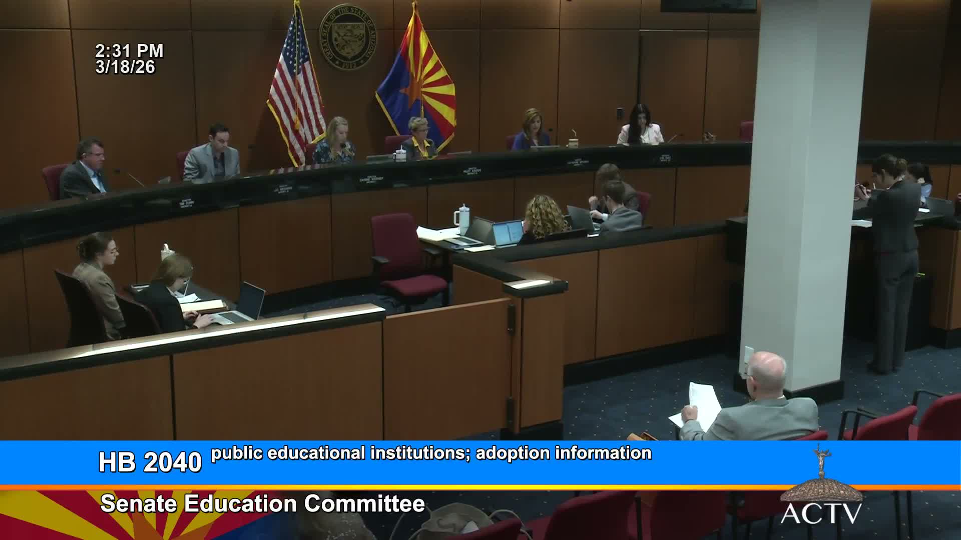 Bill to require adoption information in certain school health contexts gets mixed reaction