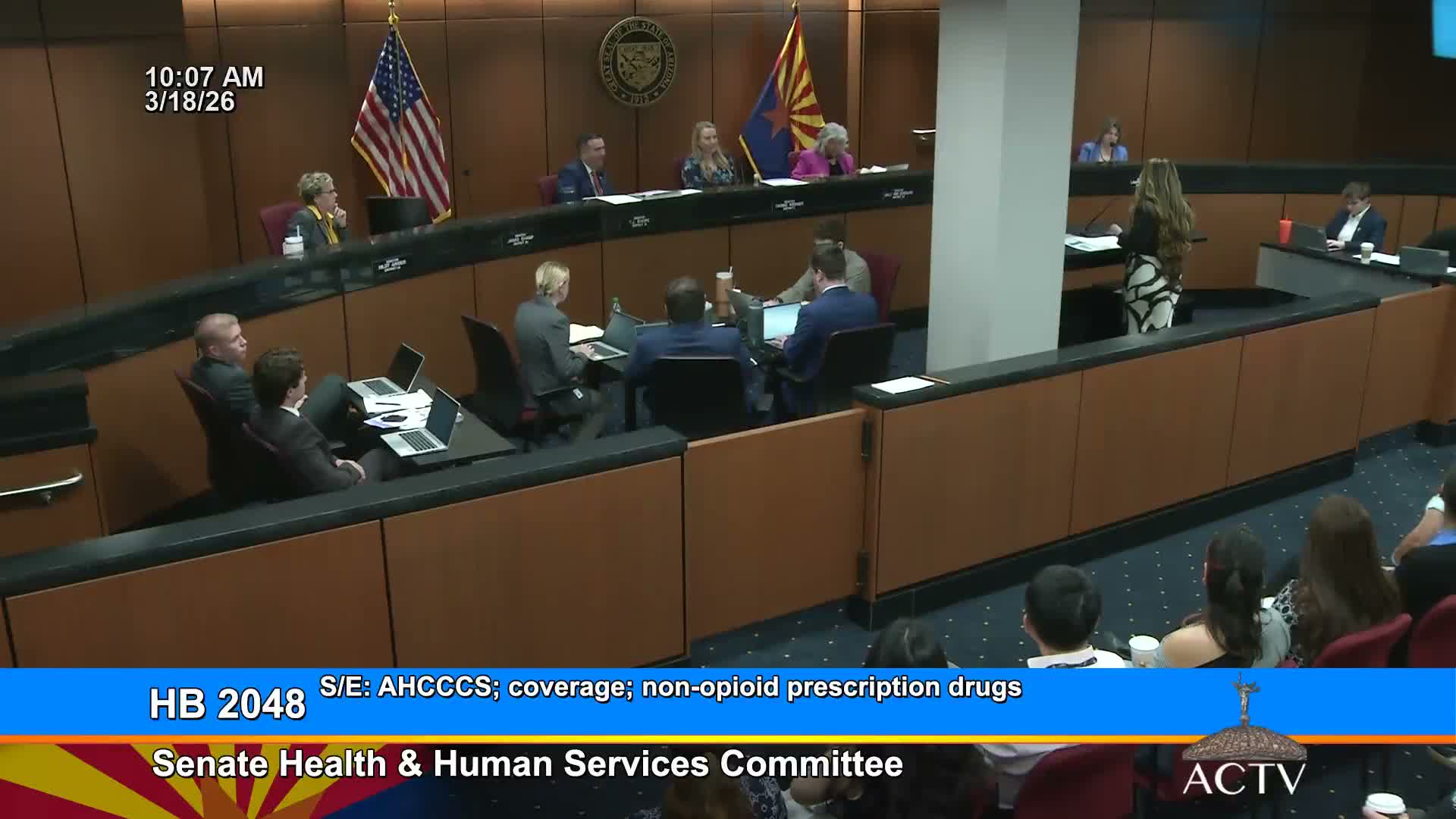 Committee advances amended HB20‑48 to ease access to new non‑opioid pain drugs after split vote