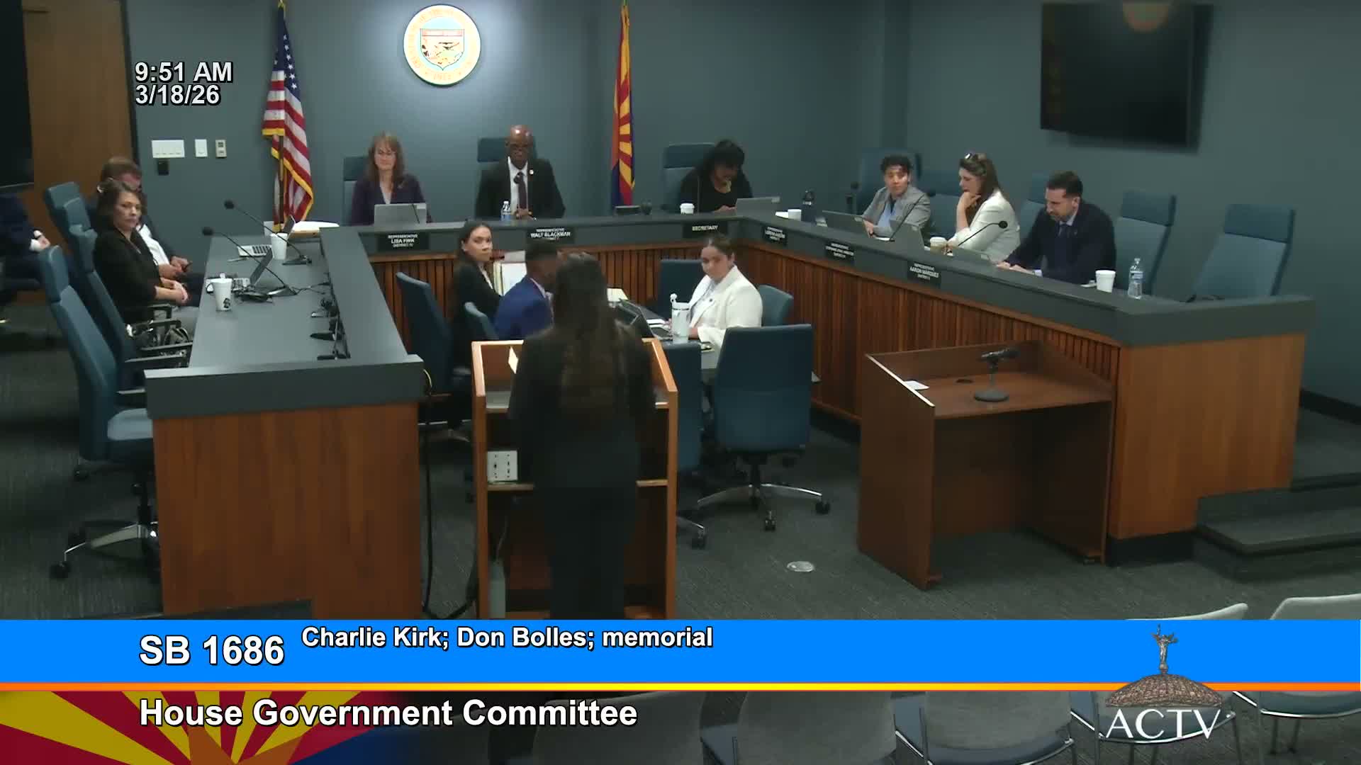 Heated debate over adding Charlie Kirk to Wesley Bolin Plaza ends with committee approval