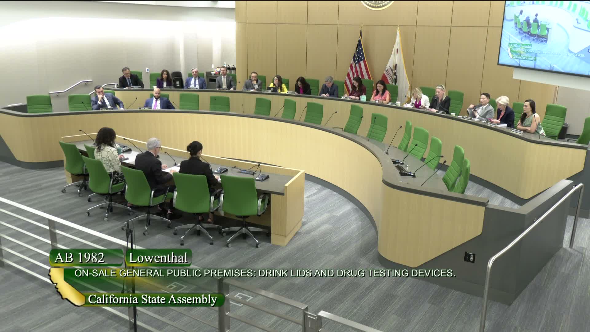 Assembly committee advances bill to make drink‑spiking prevention rules permanent (AB 1982)