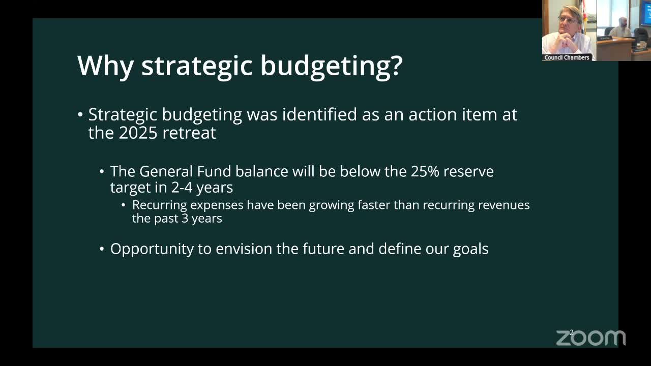 Jackson workshop frames new budget philosophy and outlines plan tied to a possible 2028 sales-tax measure