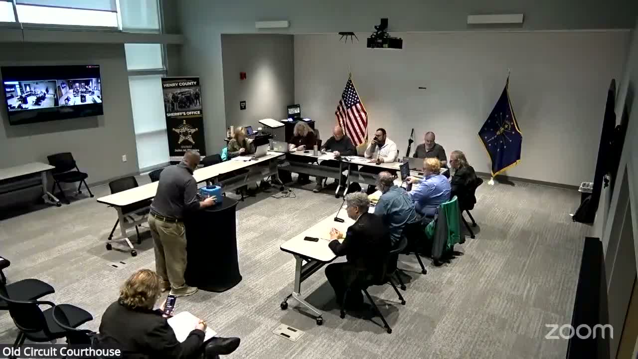 Henry County Council hears request to reduce YMCA food-and-beverage award, tables decision