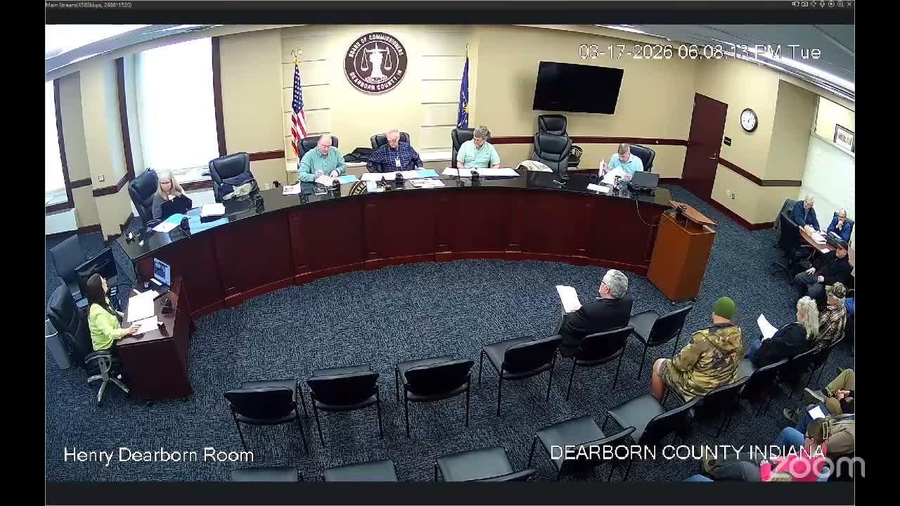 Dearborn County commissioners approve juvenile center contracts, Yes Home covenant and parks master plan; deny two informal right-of-way requests