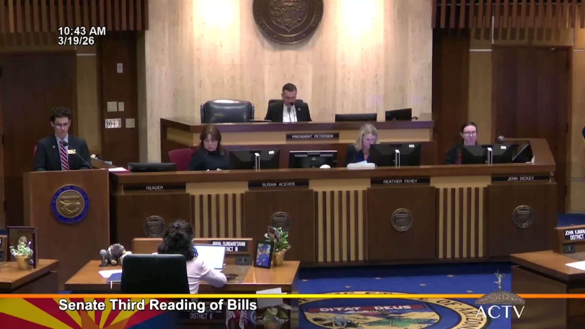 Senate approves $20 million DPS appropriation after heated debate over immigration enforcement