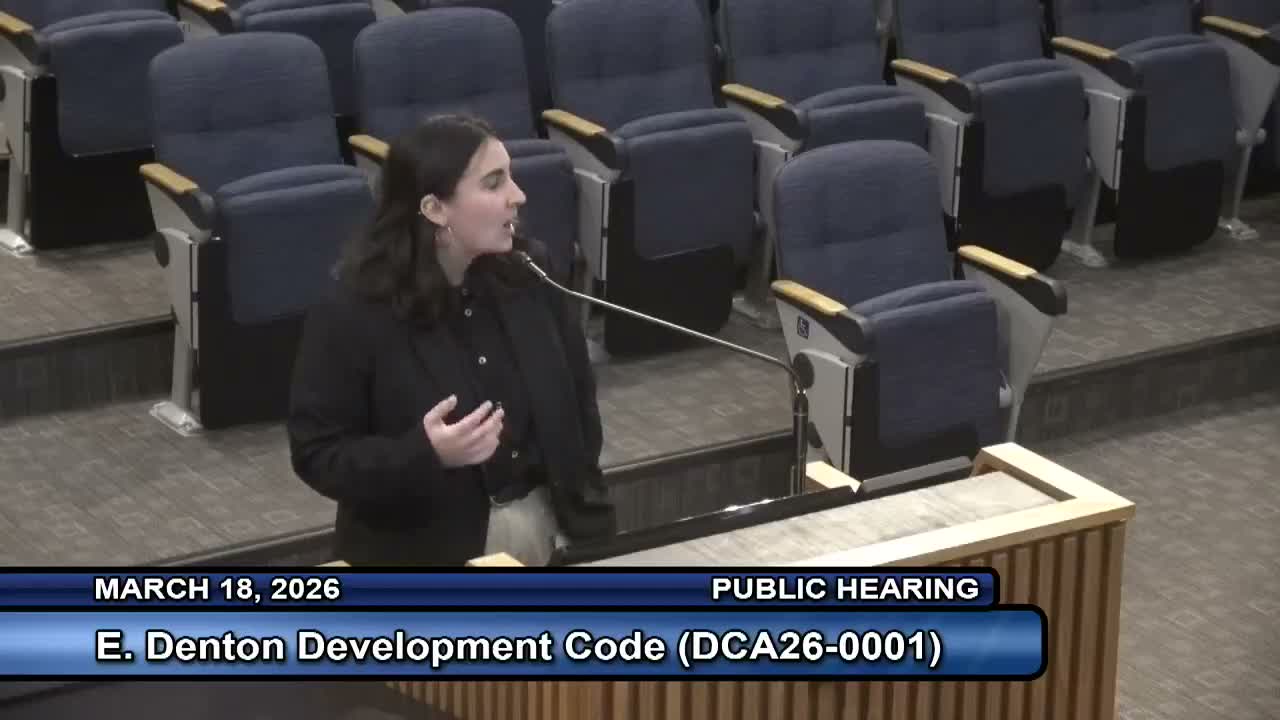 Denton commission unanimously approves amendments to affordability incentive program