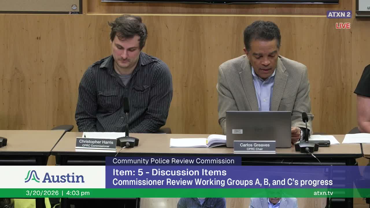 CPRC debates public dashboard of APD interactions with federal immigration authorities