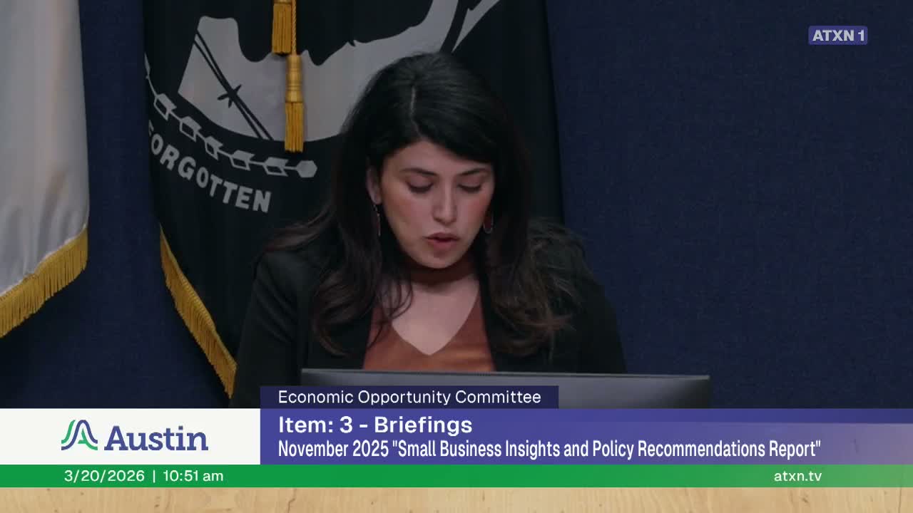 Institute for Justice urges Austin to loosen home-based rules, propose phased fee cuts to help small businesses