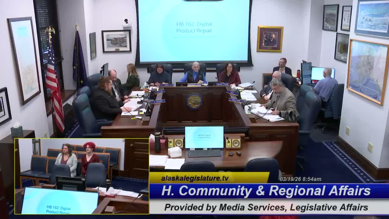 Committee adopts substitute for digital product repair bill, hears wide testimony on security and access