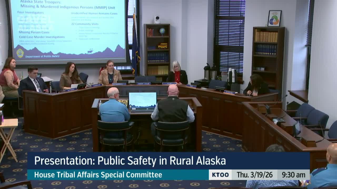 MMIP unit describes cold‑case work, DNA advances and family outreach to committee