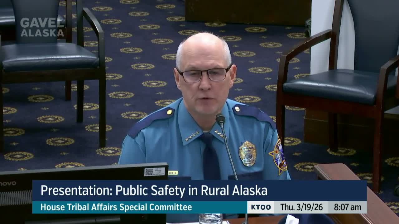 State troopers tell committee Anchorage is drug hub; 2025 seizures totaled about 1,139 pounds