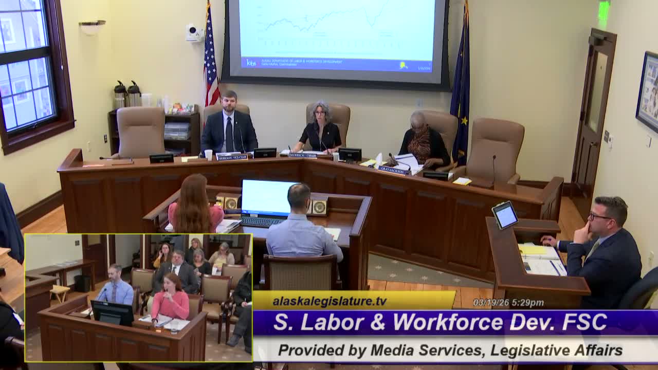 Officials say Alaska's UI trust fund is overcapitalized; statute limits tax relief