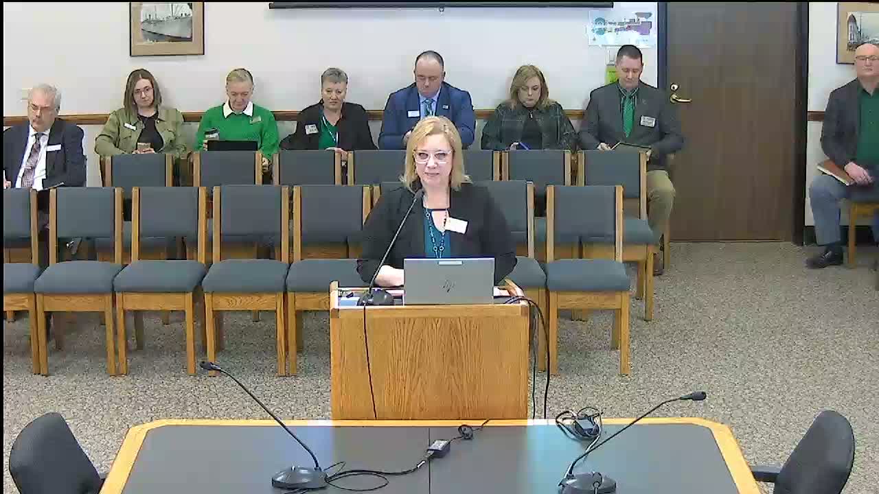 Tax staff present exemption valuations; primary residence credit projections exceed current appropriation