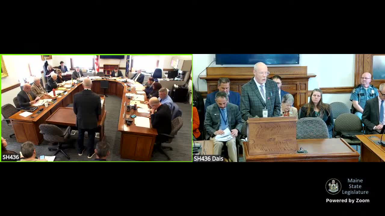 Maine EMS asks legislature to clarify authority for EMS to possess and administer controlled medicines