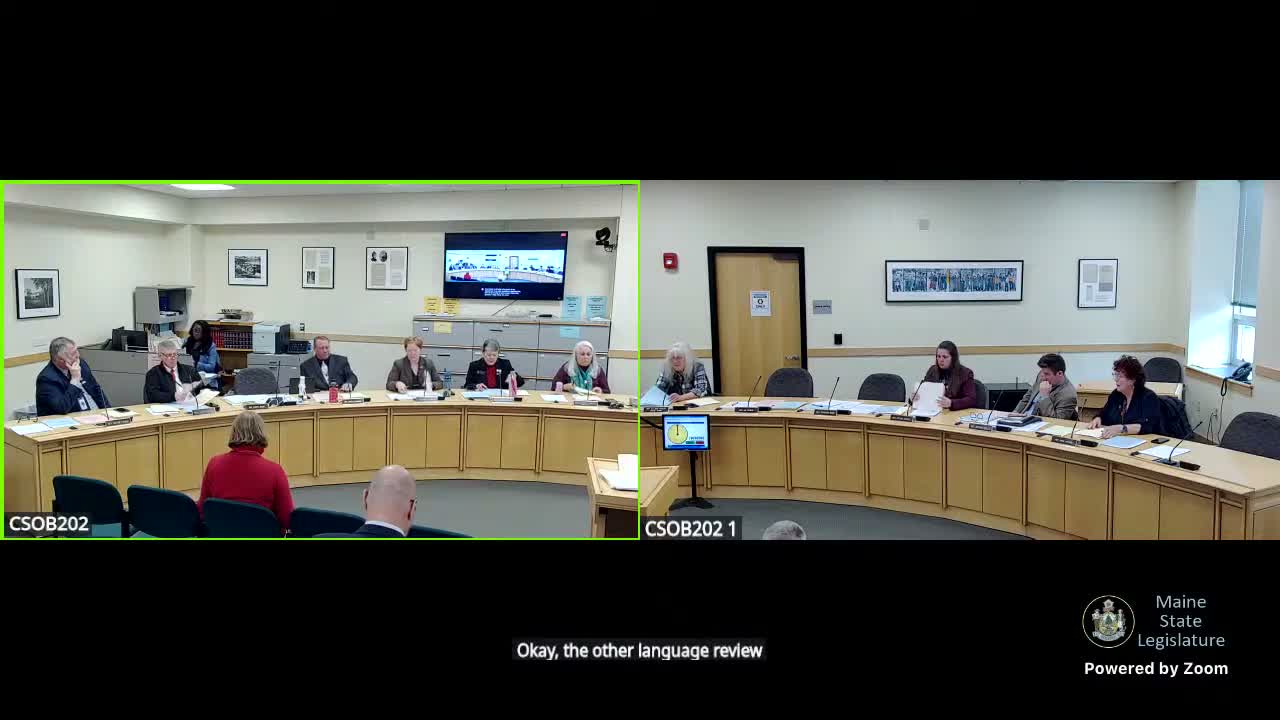 Committee recommends four nominees to Marine Resources Advisory Council