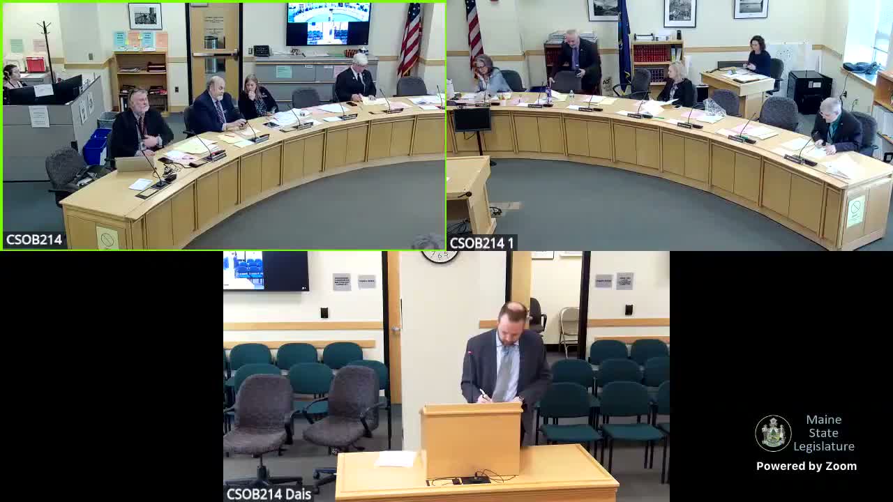 Lawmakers hear LD 1004 to shift implementation and reporting dates for laws held by governor