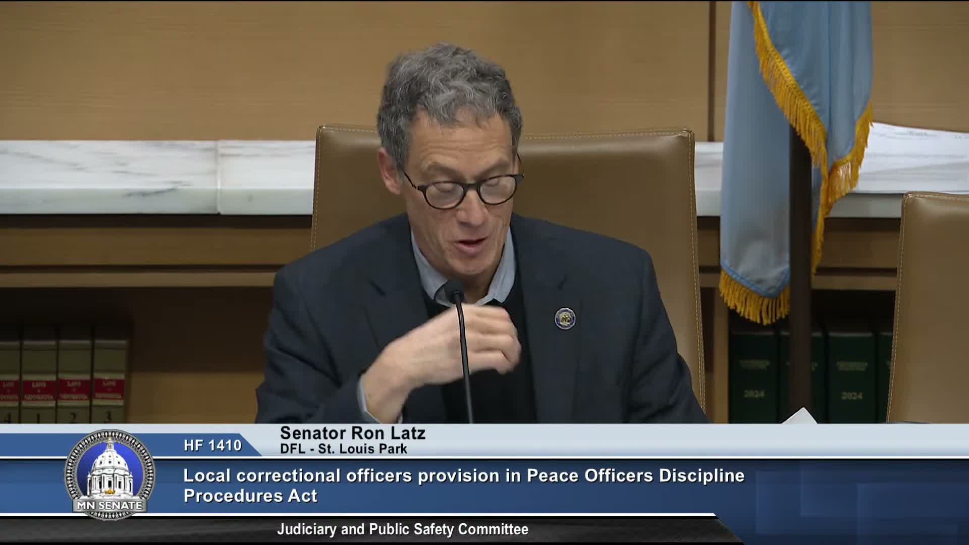 Committee approves ‘correctional officers’ bill of rights’ with stakeholder‑backed amendments