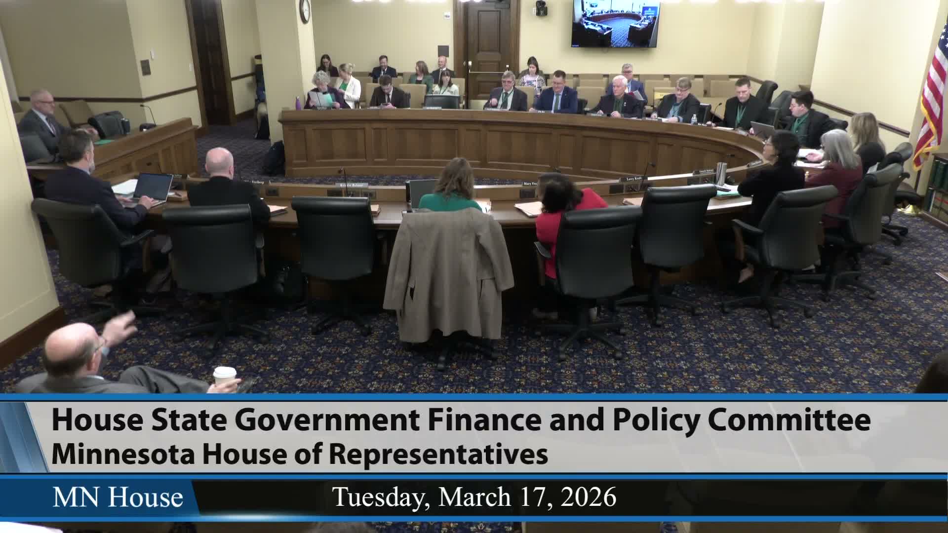 Committee refers bill to apply vendor risk‑management to state grants