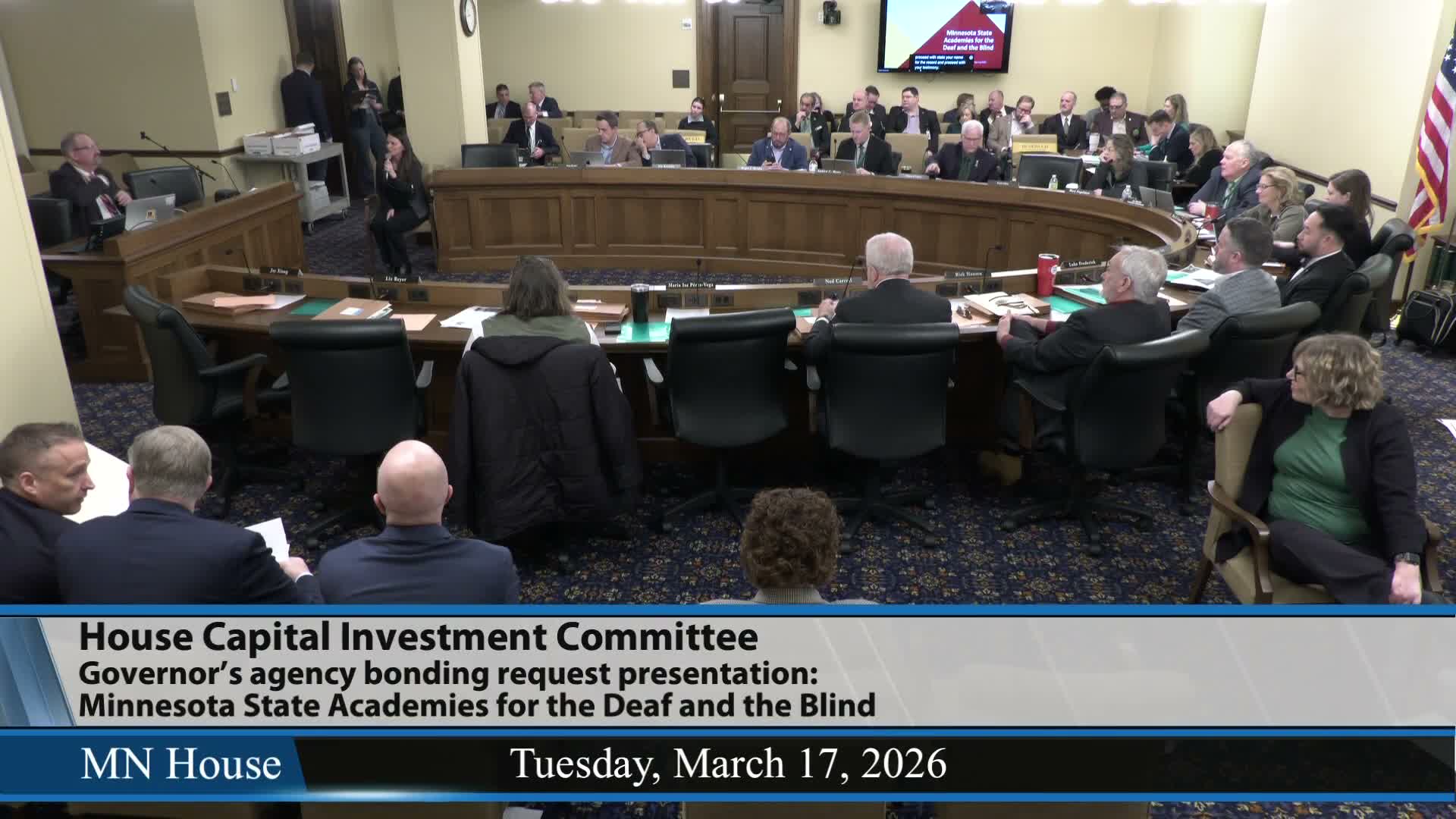 Minnesota State Academies asks for funding to replace aging facilities and a therapy pool