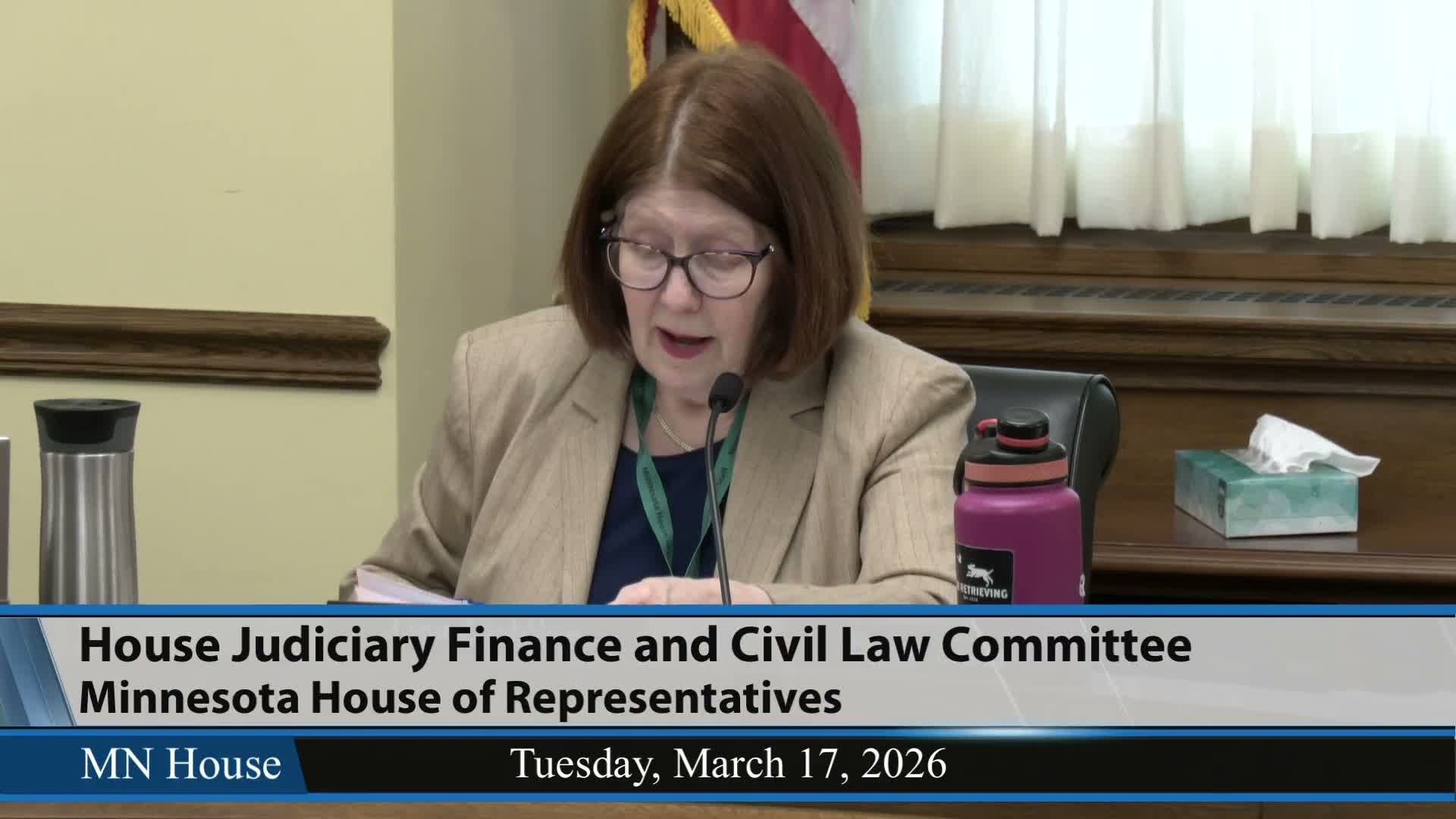 Committee moves several bills: foreclosure, remediation and data items handled; assault‑weapons bill laid over