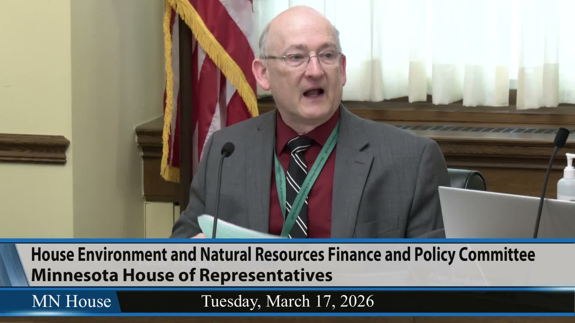 Committee approves referral for bill to require tribal notification of upstream discharges