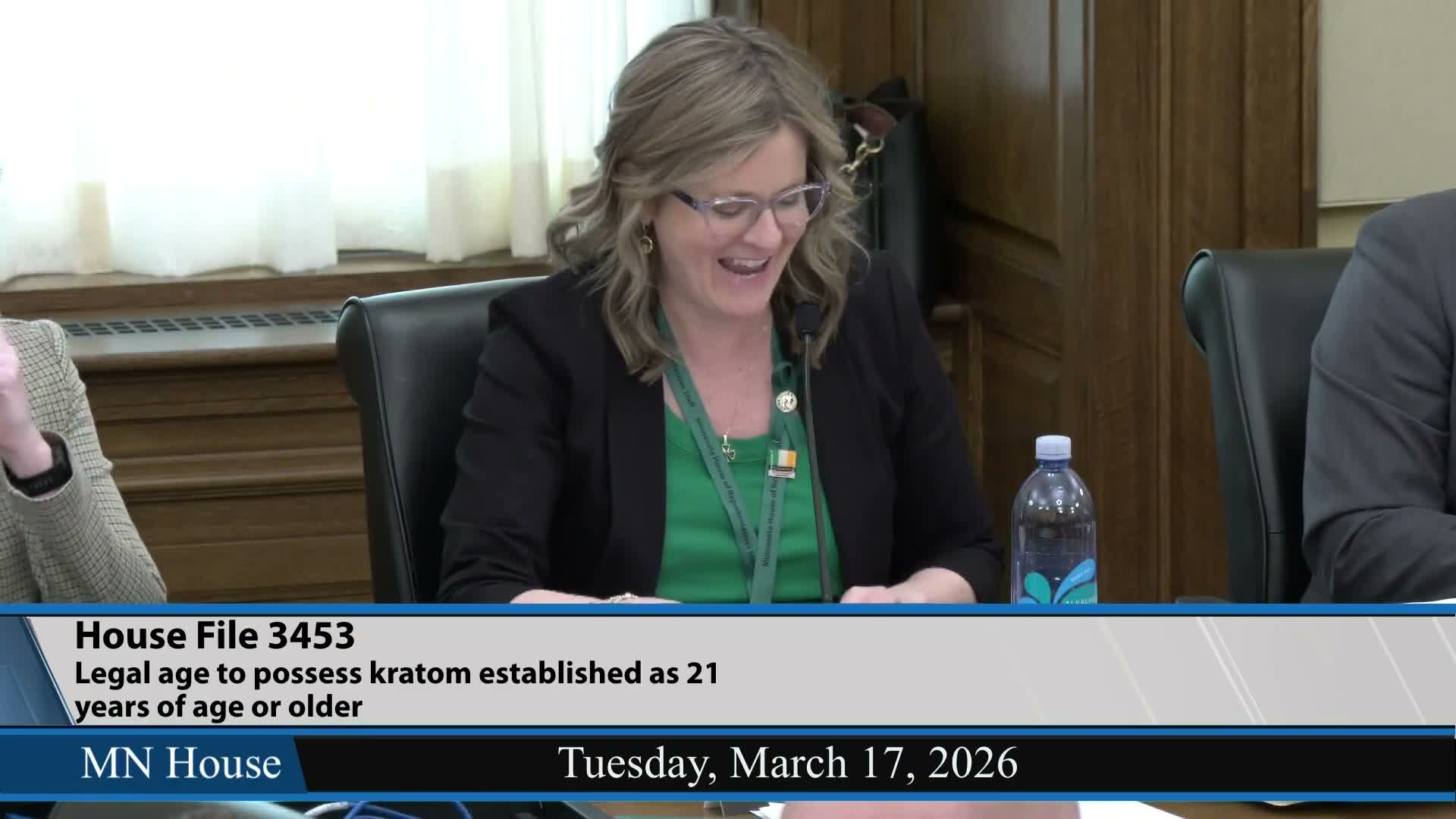 Bill to require marked, people‑transport vehicles for detainees laid over after extensive questions