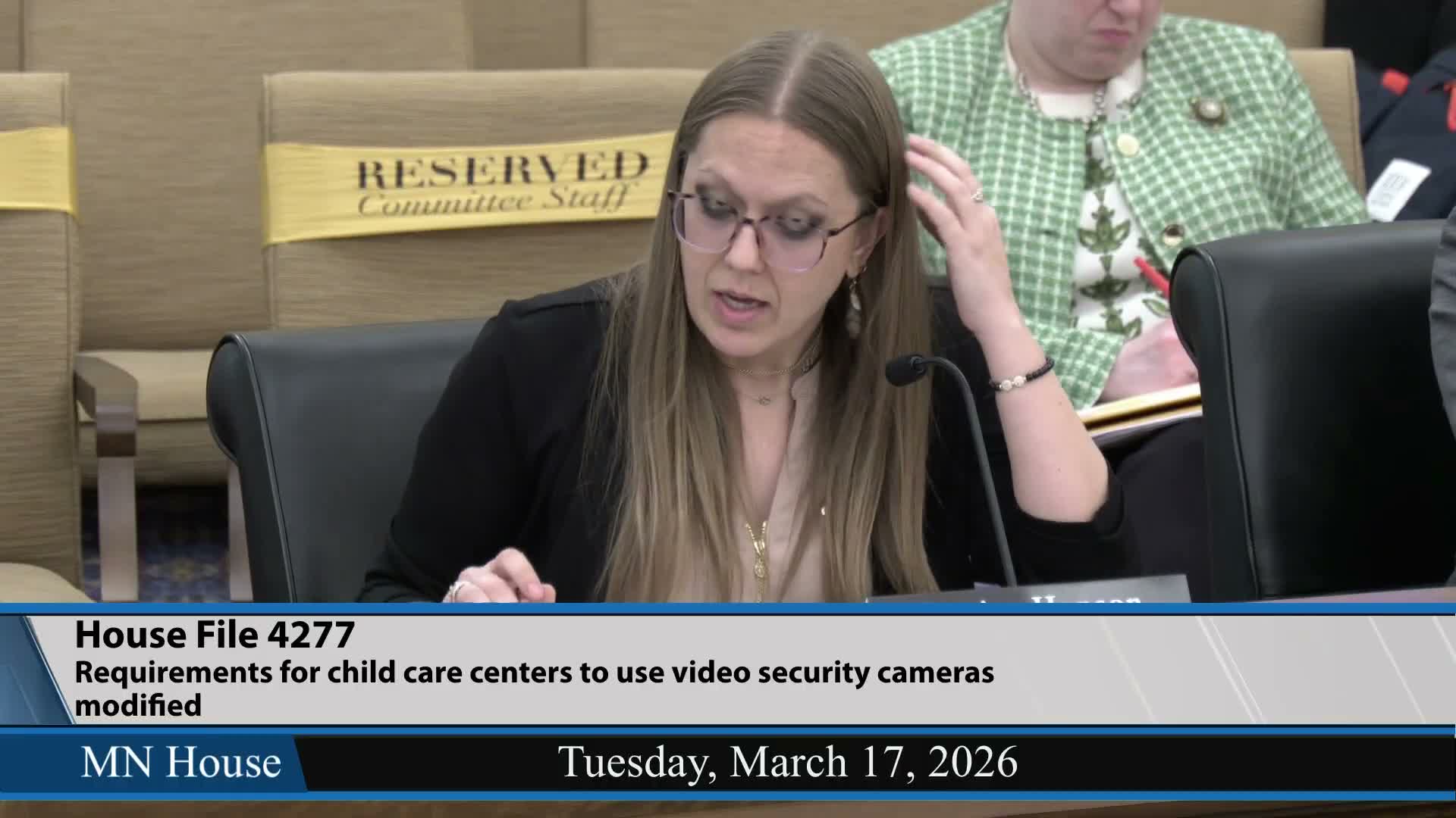 Committee deadlocks on proposed childcare camera mandate after hours of debate