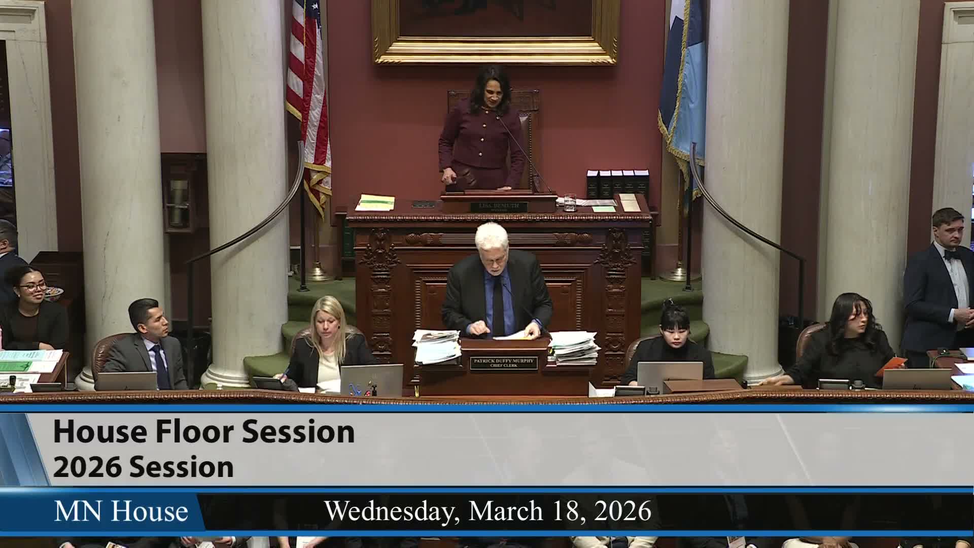 House receives Senate message on SF 3832, referring the bill to Ways and Means