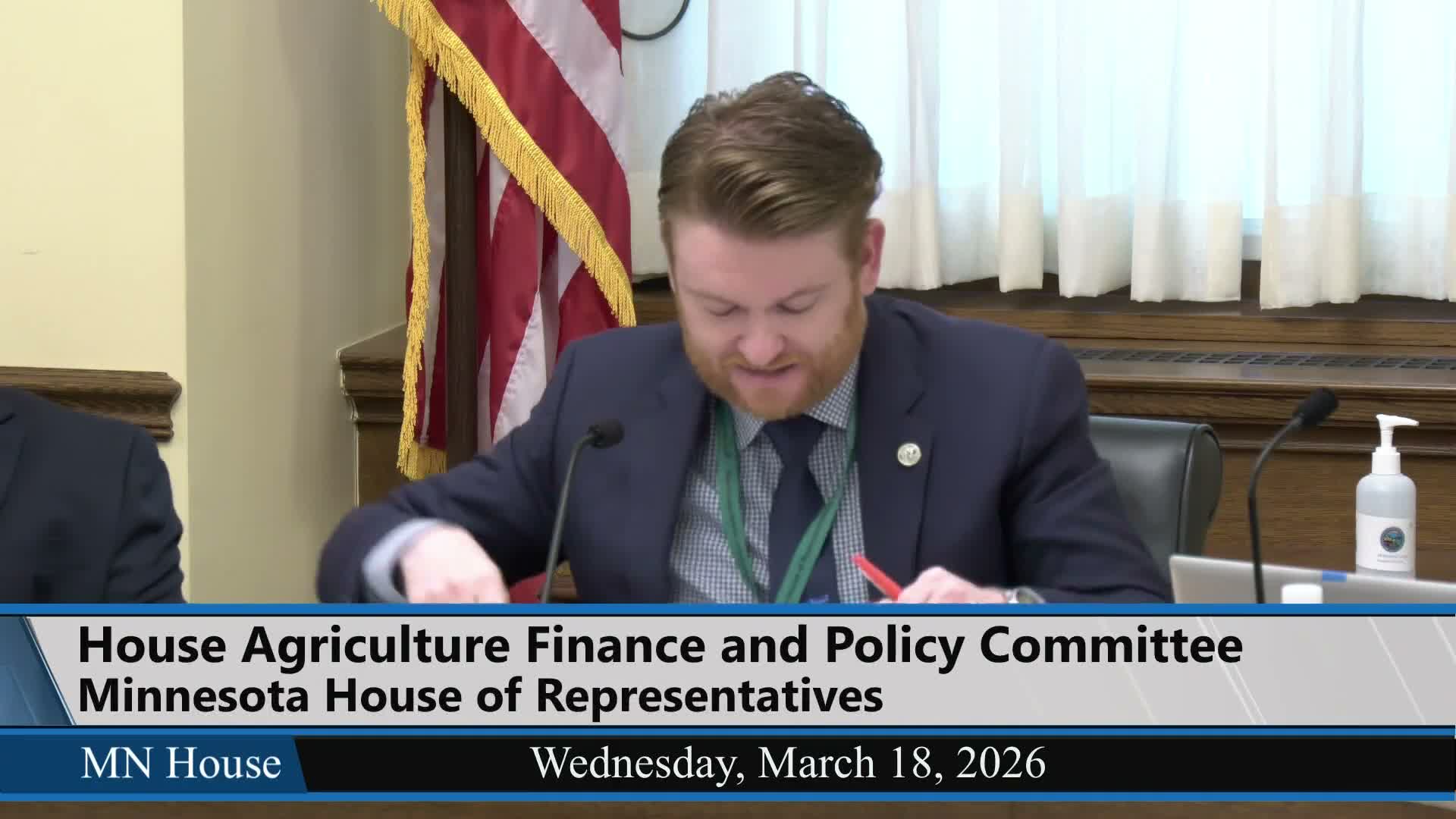 Bill to restore local food purchasing funds tied in committee and fails to advance