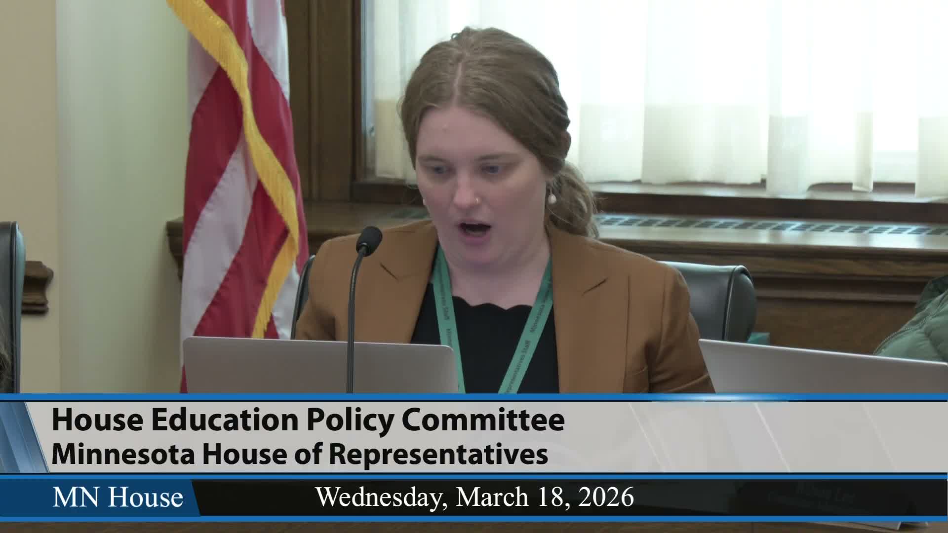 Committee adopts amendment and refers bill to prioritize foster children for after-school care