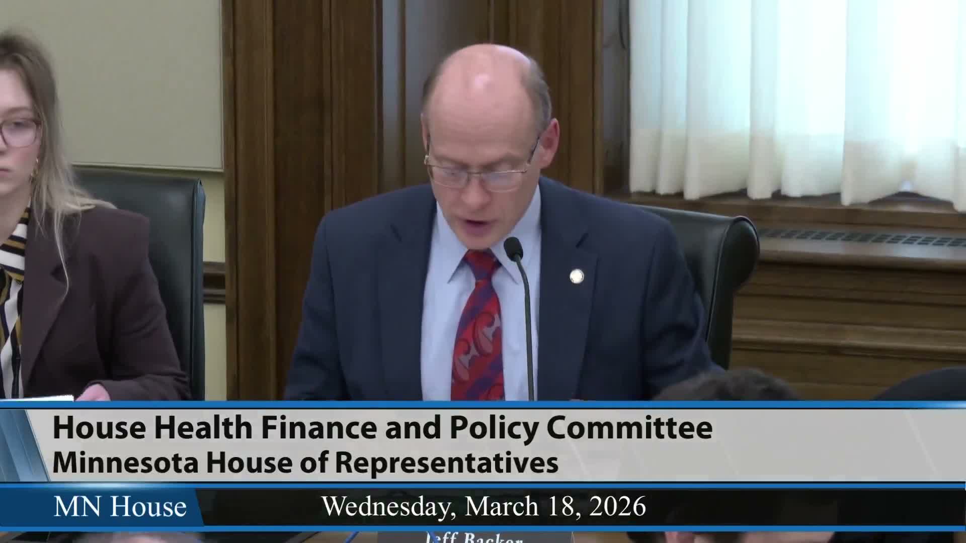 Rep. Scott advances bill to bar independent AI psychotherapy; committee adds informed-consent guardrails