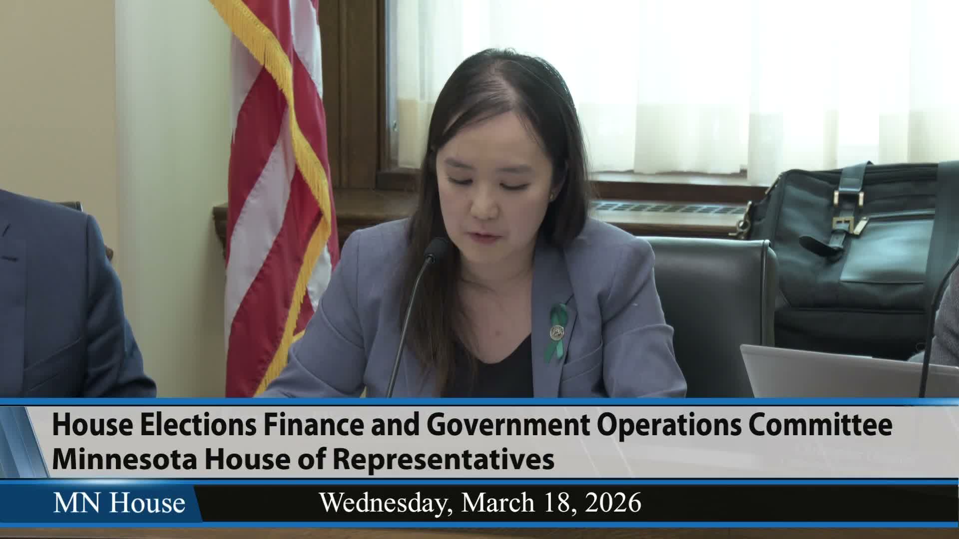 Committee sends election administration updates to Ways and Means