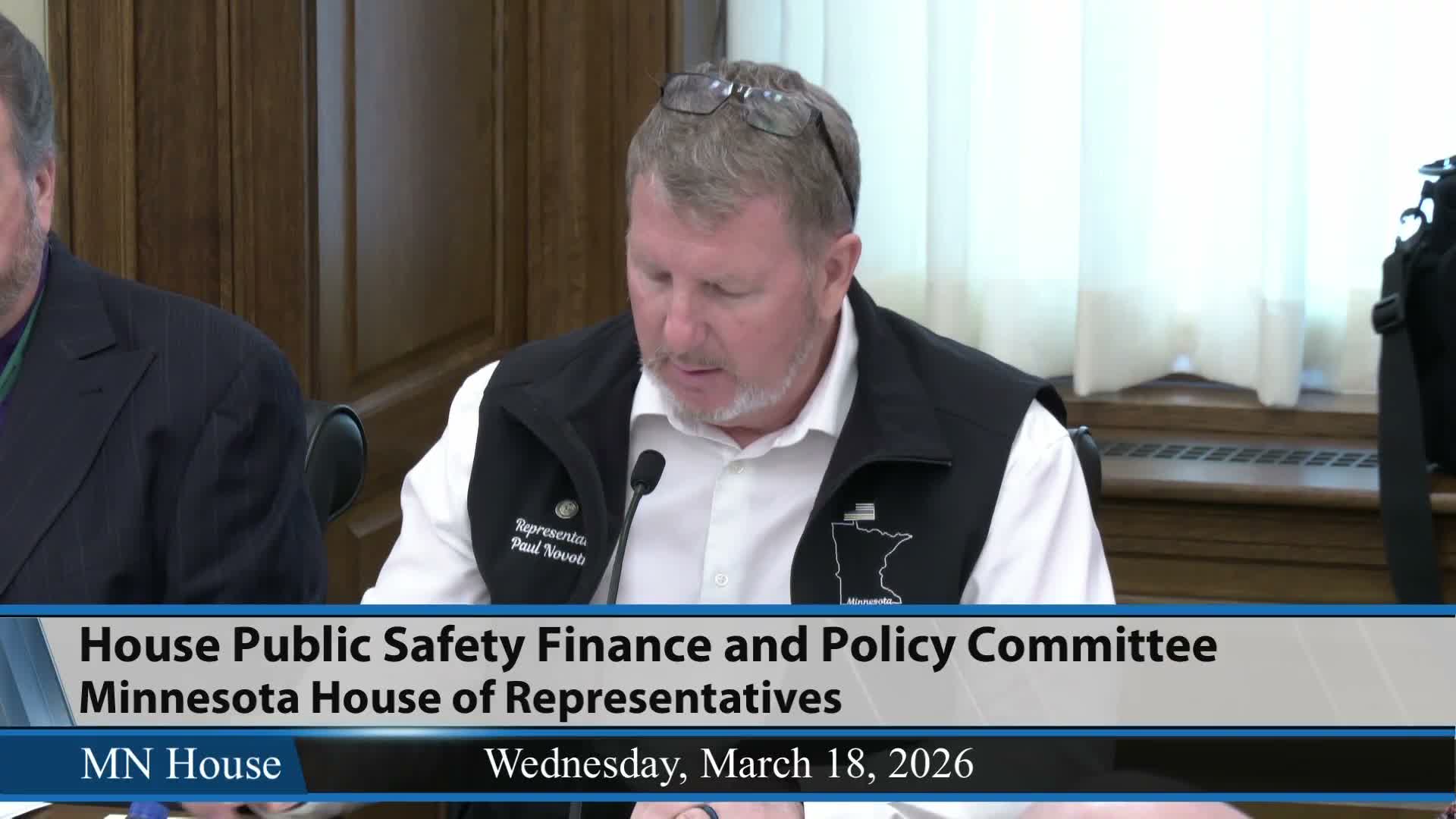 Committee lays over bill to narrow which duties must be performed only by licensed peace officers