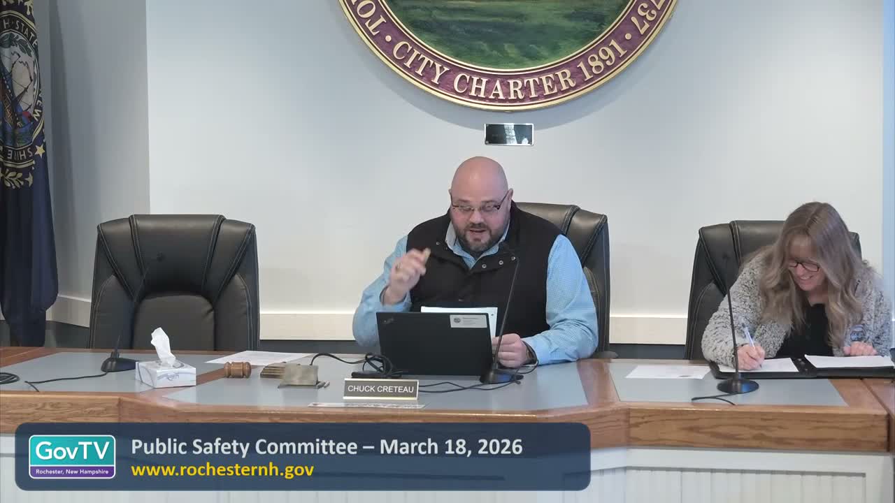 Committee moves downtown bike‑lane review out of committee after safety discussion