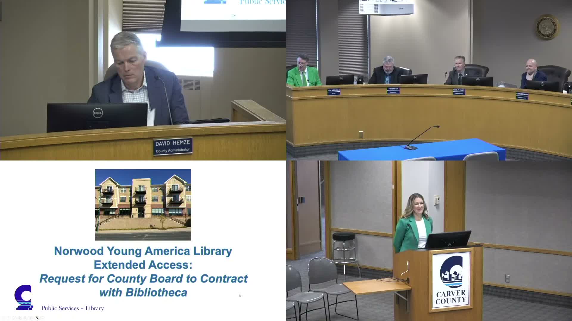 Carver County approves Bibliotheca contract to open Norwood Young America library longer each day