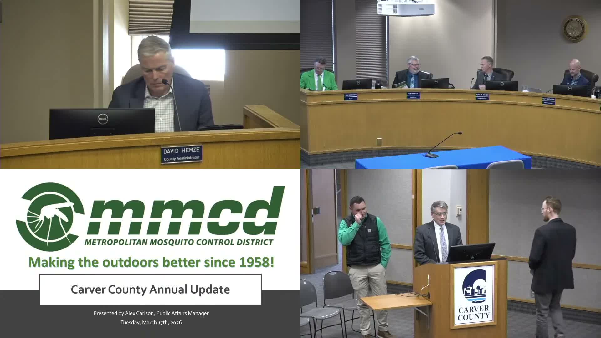 Metropolitan Mosquito Control District warns of another cattail mosquito season; outlines tire‑drop events and surveillance data