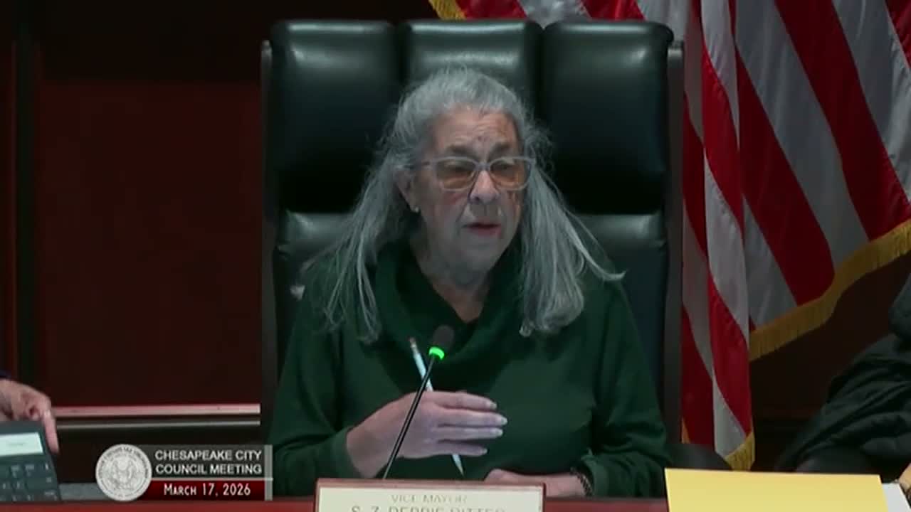 Votes at a glance: Chesapeake council adopts multiple zoning and use items, approves continuances and extensions