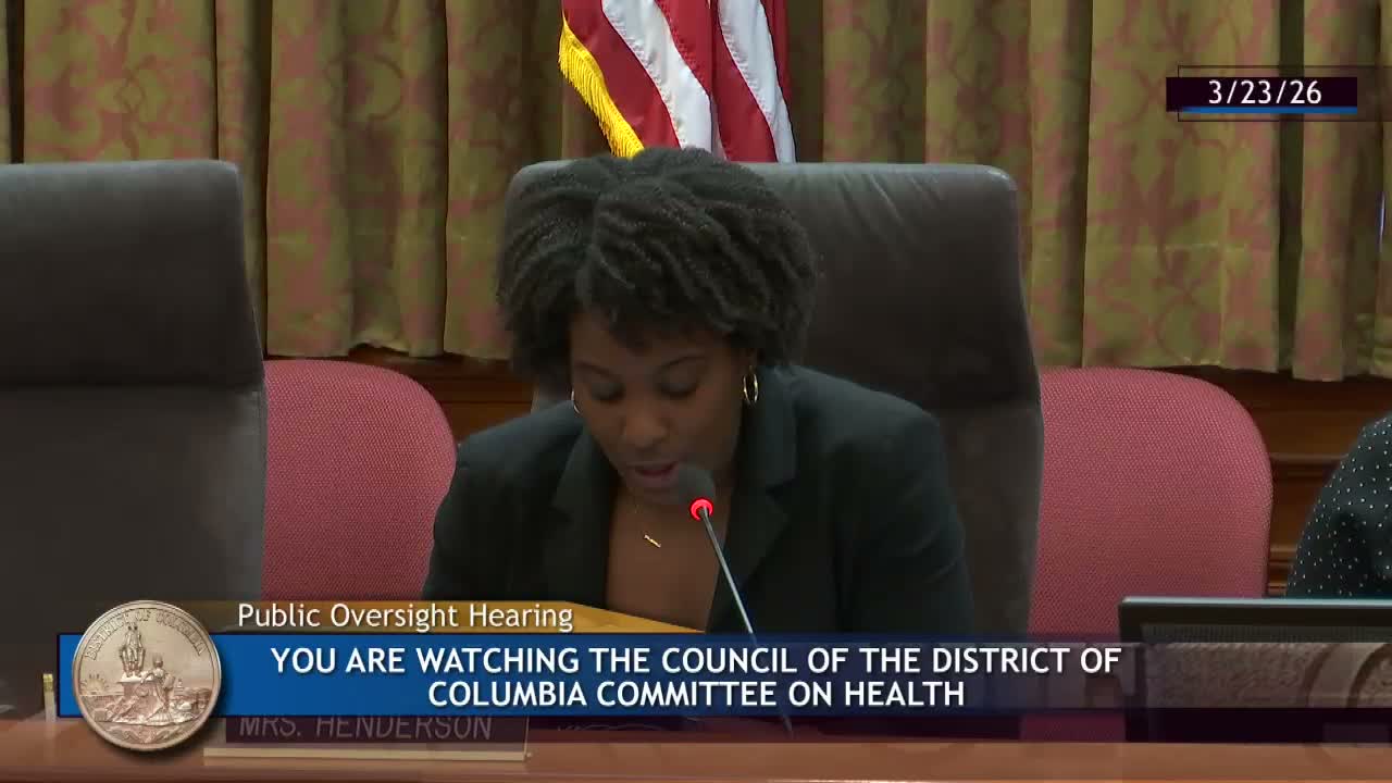 D.C. committee hears wide support — and implementation concerns — for personal health data bill