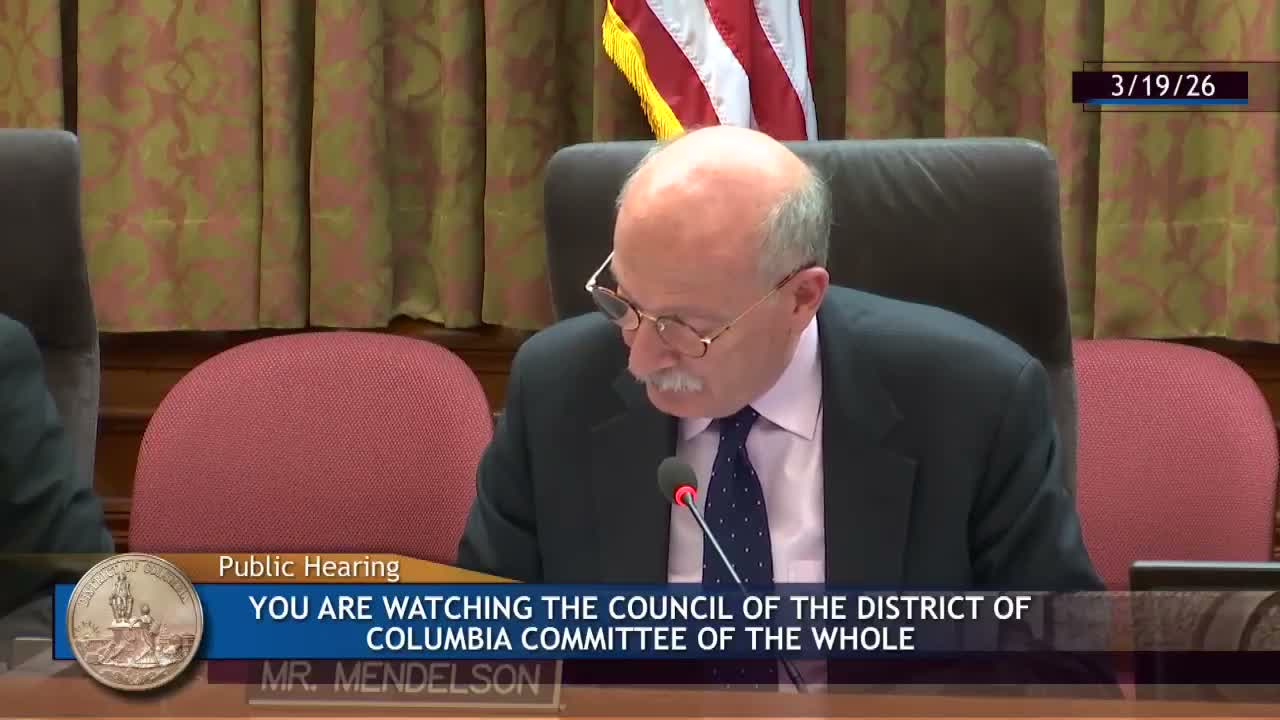 D.C. hearing backs pass-through entity tax but flags equity and implementation questions